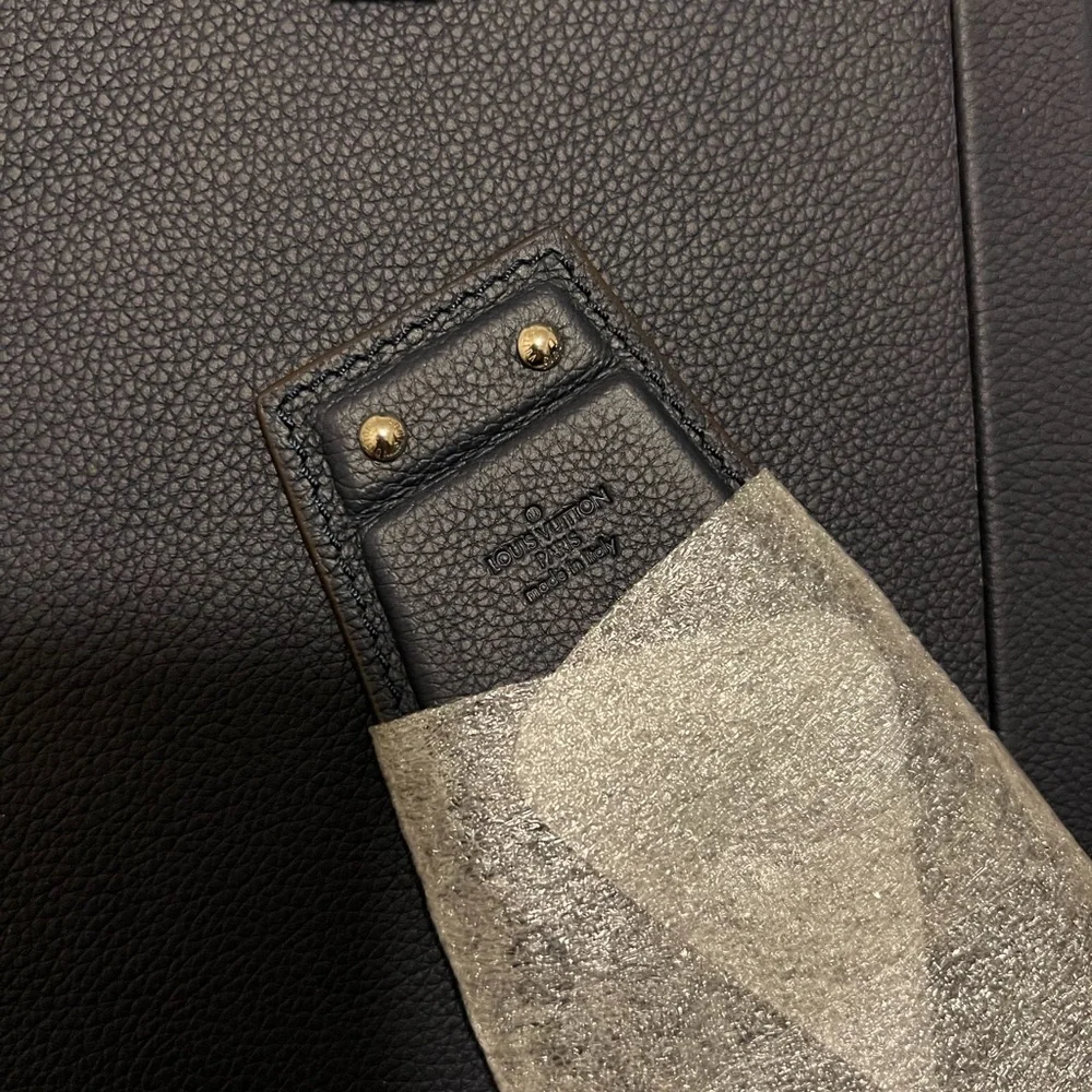 Louis Vuitton Black Leather Photo Picture Frame - Picture 4 of 7